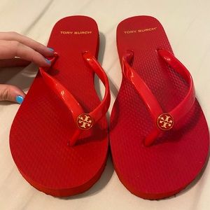 Tory Burch red flip flops